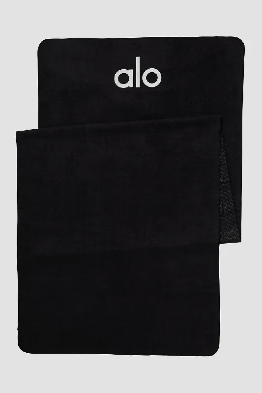 Grounded No-Slip Towel - Black