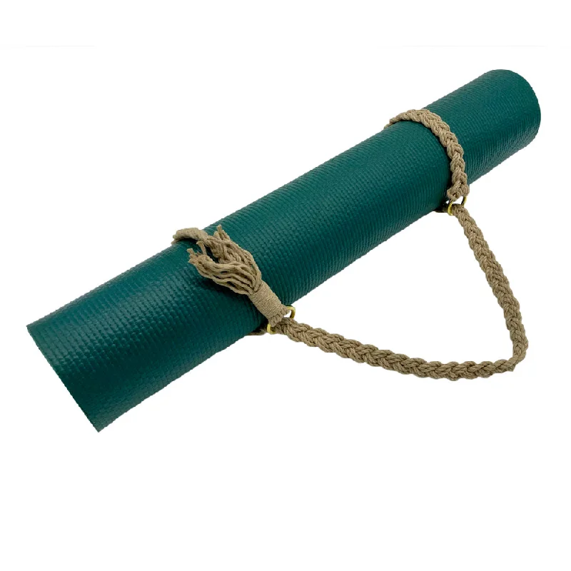 Hemp Macramé Yoga Mat Strap Carrier