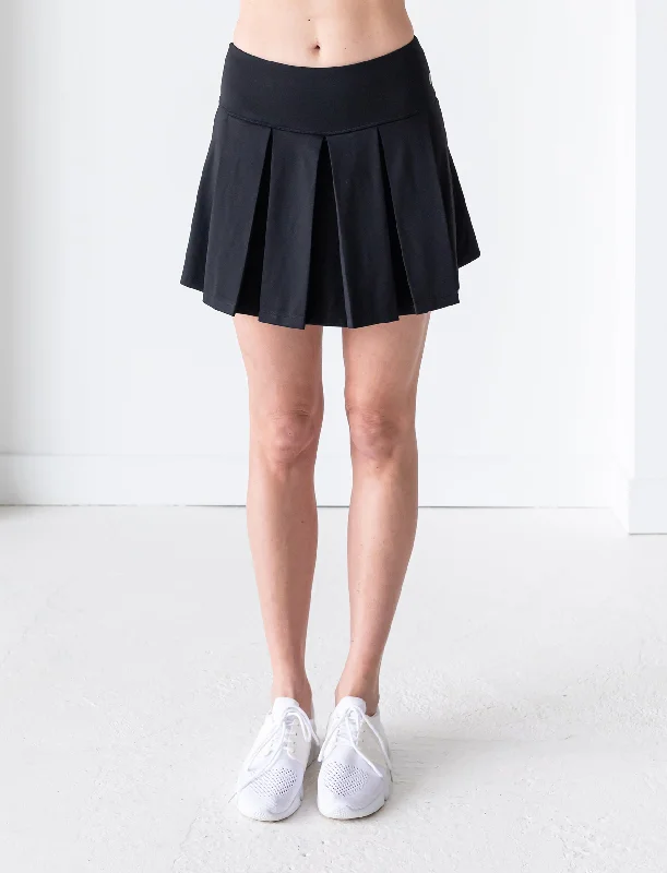 LADIES ACTIVE PLEATED SKIRT