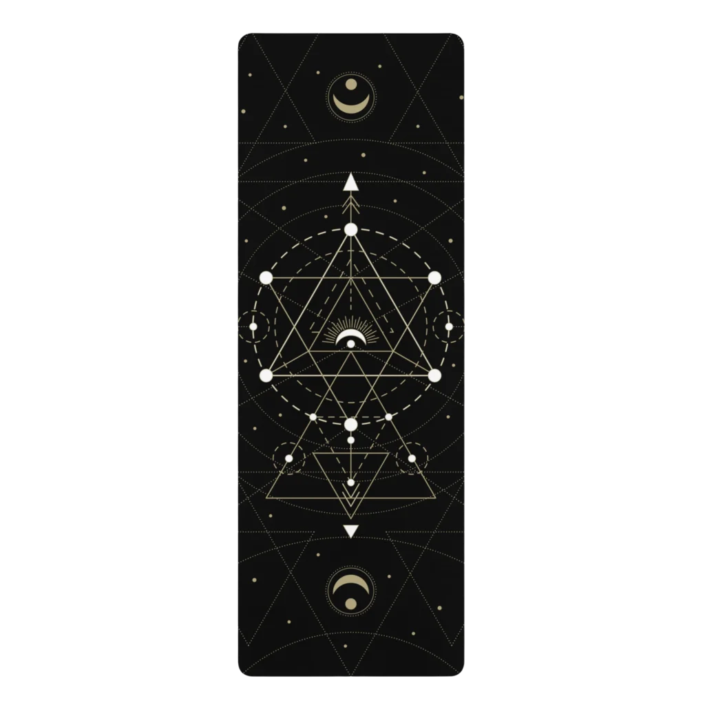 MYSTIC SACRED GEOMETRIC YOGA MAT