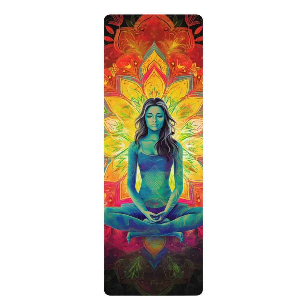 SERENE LOTUS YOGA MAT