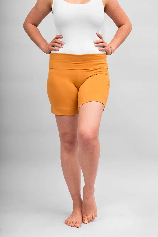 Sohang yoga short - Saffron