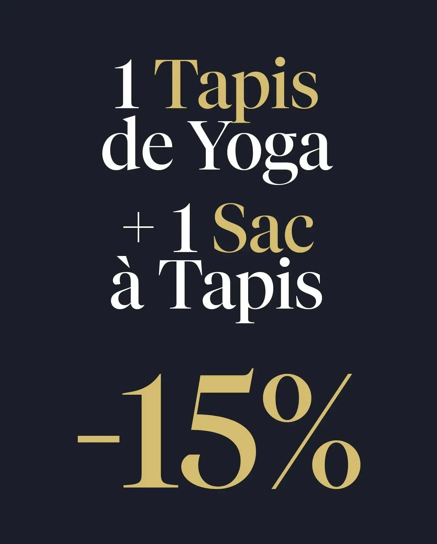 Votre pack  : Tapis de yoga + Sac à Tapis