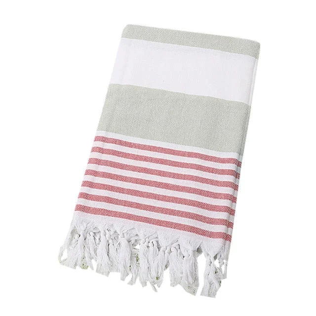 100% Turkish Fringed Towel =