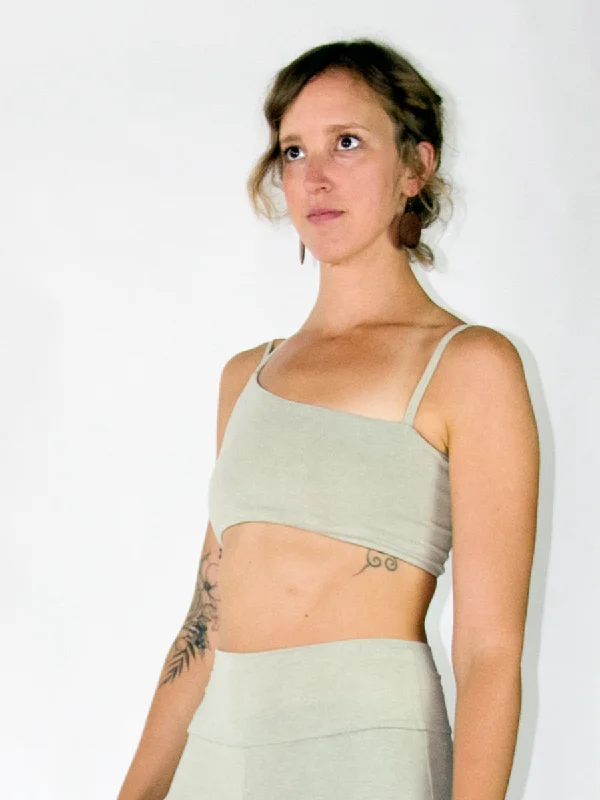 Asymmetrical Yoga Bra Shelf - Limited Edition - Natural Dye Series