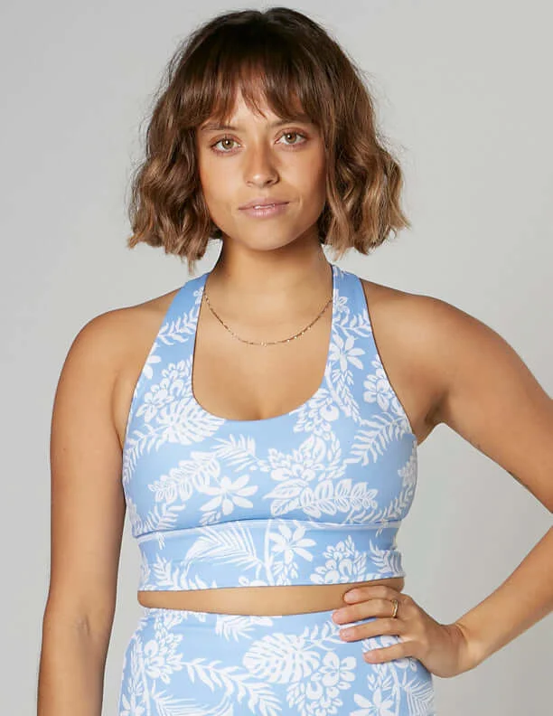 Blue Lagoon Yoga Bra - FINAL SALE