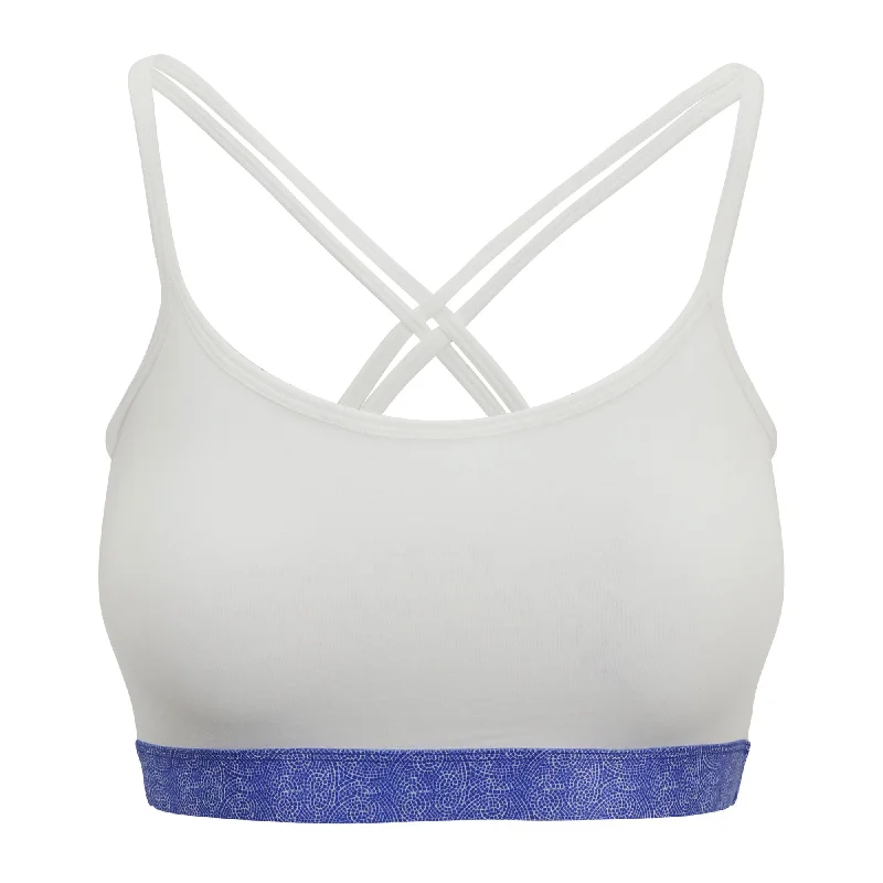 Cool Chakra Yoga Bra White