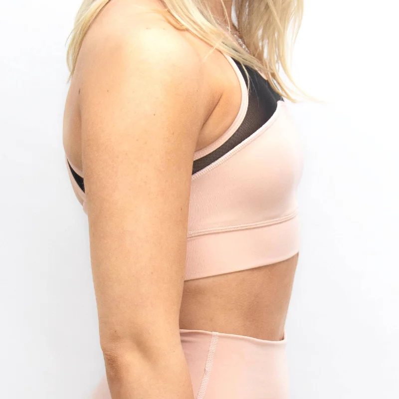 Yoga Sports Bra - Sand