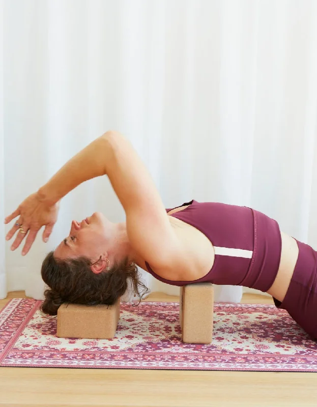 Cork Yoga Block - 2 Pack Set