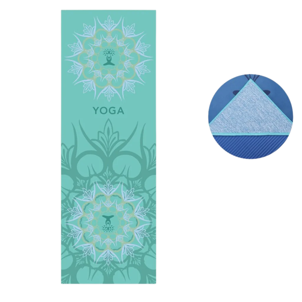 DOUBLE-FACED VELVET YOGA TOWEL