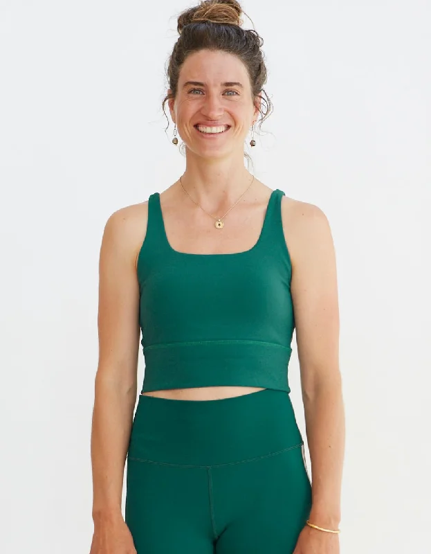 Emerald Yoga Bra