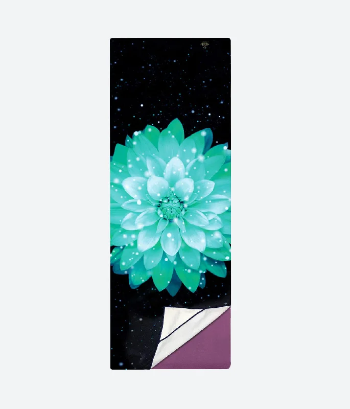 Microfiber Printed Yoga Towel - Lotus