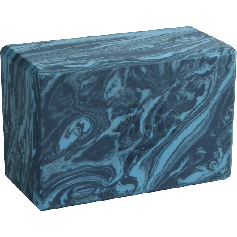 Marbled Foam Yoga Block 4""