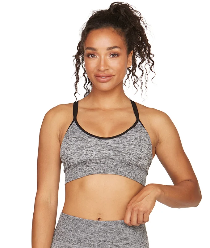 Mary Heathered Seamless Bralette