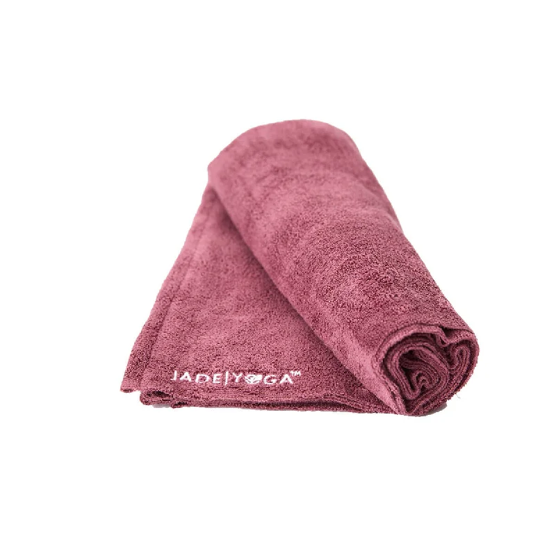 Soft, Lightweight and Great Grip Yoga Towel – JadeYoga