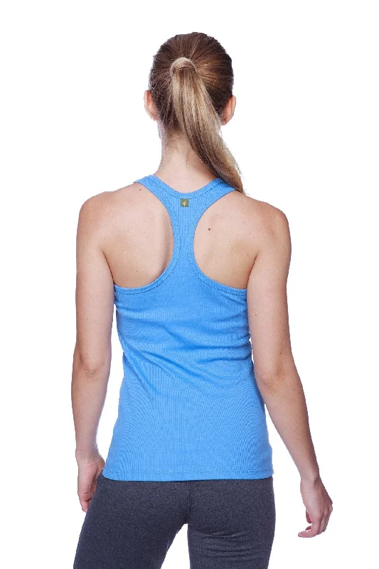 Women's All-American Racerback Tank Top (Ice Blue)