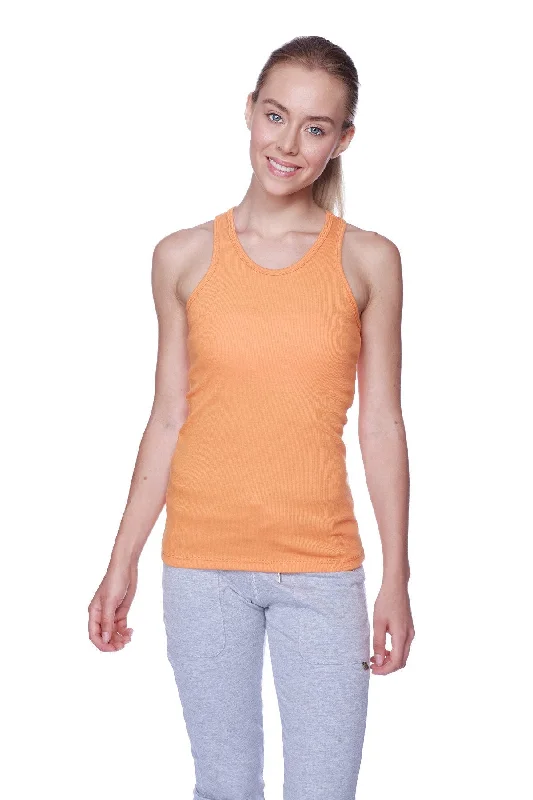 Women's All-American Racerback Tank Top (Sun Orange)