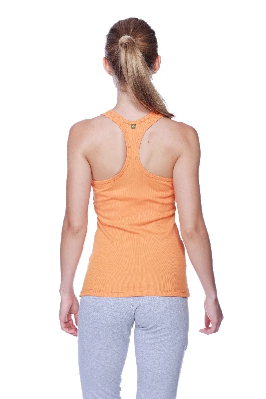 Women's All-American Racerback Tank Top (Sun Orange)