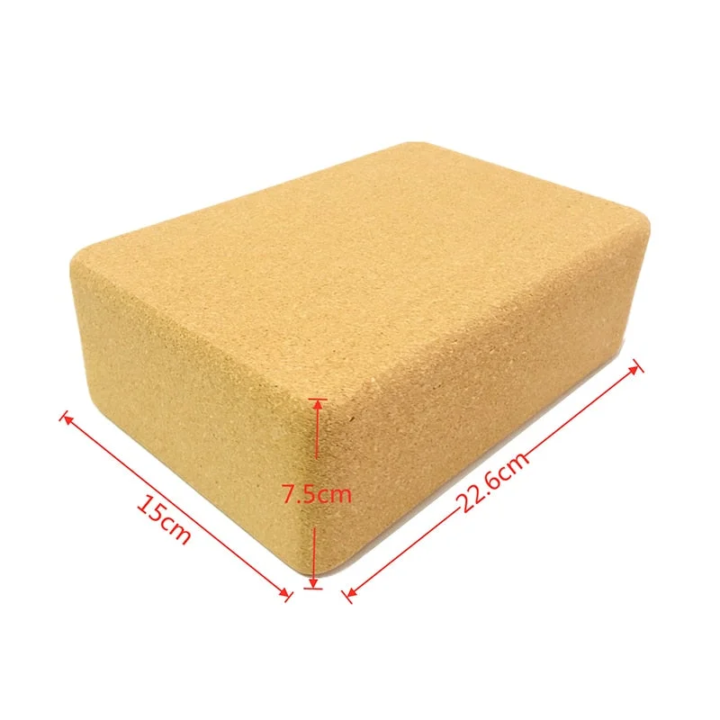 High Density Pure Cork Yoga Blocks~