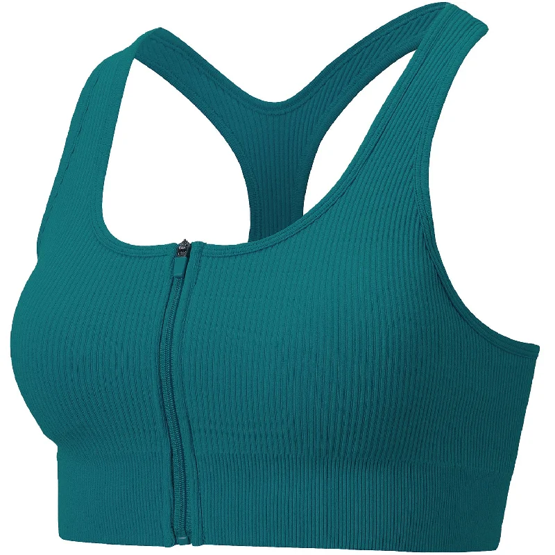 Lake Blue / Sports Bra / S