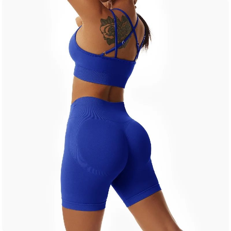 Small / Pretty Royal Blue / % Nylon and % Elastane/Spandex