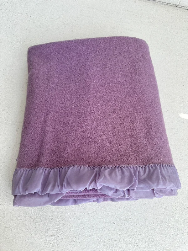 Purple Wool Blanket