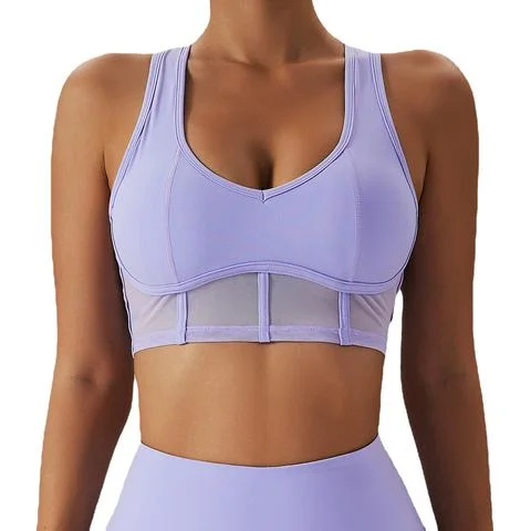 Quick Drying Mesh Breathable Sports Bra