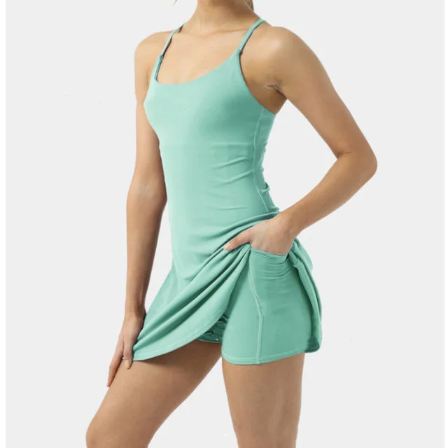 Women's Active Dress with Shorts