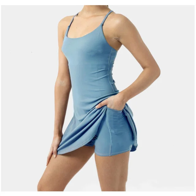 Women's Active Dress with Shorts