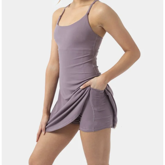 Women's Active Dress with Shorts