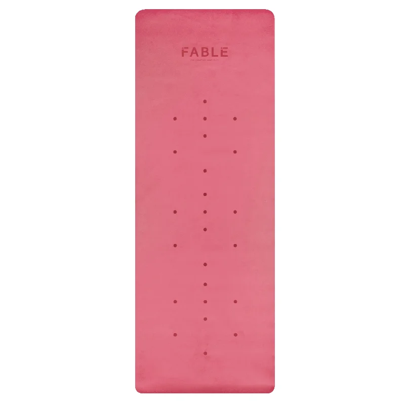 FABLE 4MM PRO GRIP STUDIO YOGA MAT - ROSE PINK