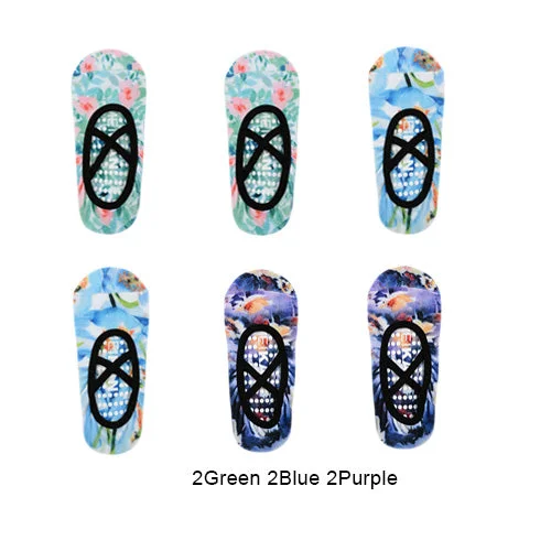 MEIKAN Yoga Printed Socks