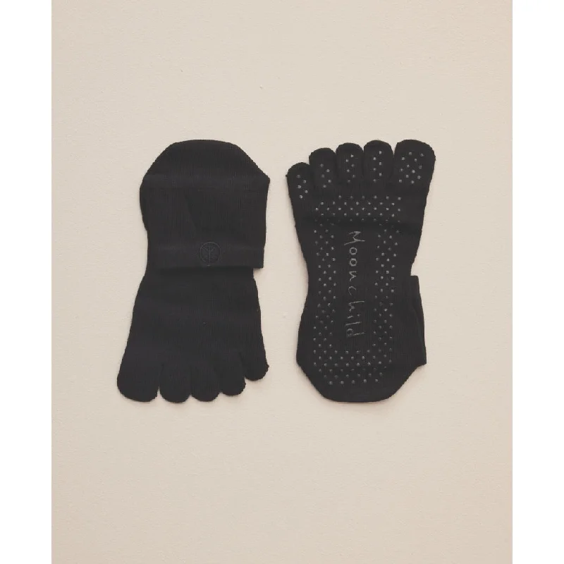 Moonchild Grip Socks - High - Onyx Black