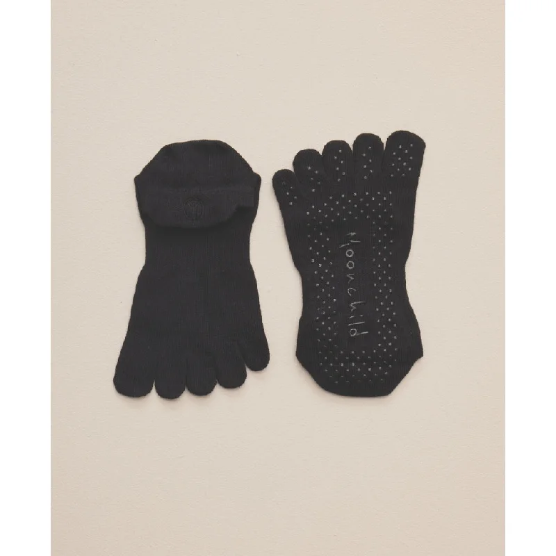 Moonchild Grip Socks - Low Rise - Onyx Black