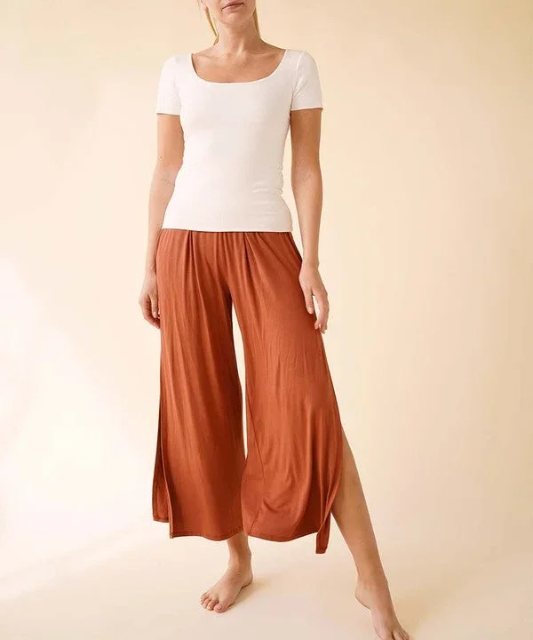 BAMBOO double layered cap sleeve tee