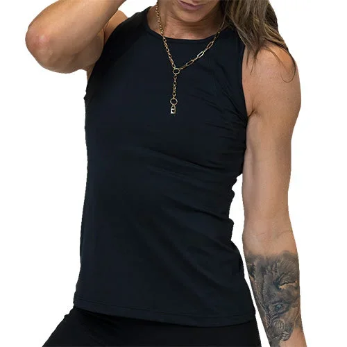 black-peekaboo-back-tank-top