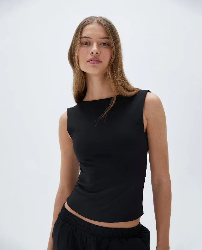 cotton-square-neck-open-back-top-black