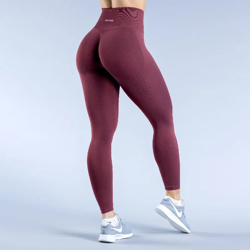 dfyne-dynamic-burgandy-leggings-220401