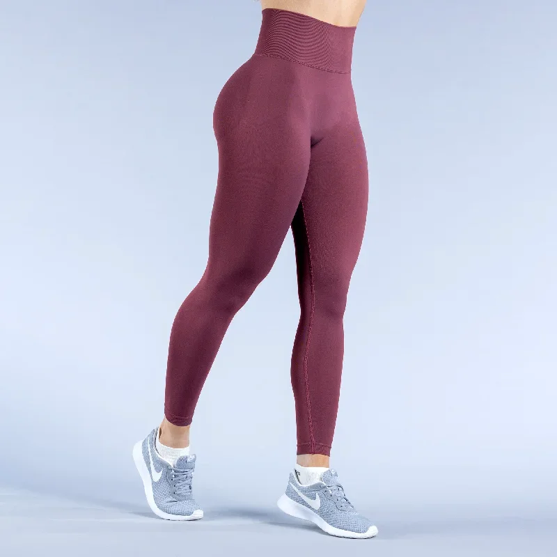 dfyne-dynamic-burgandy-leggings-220401