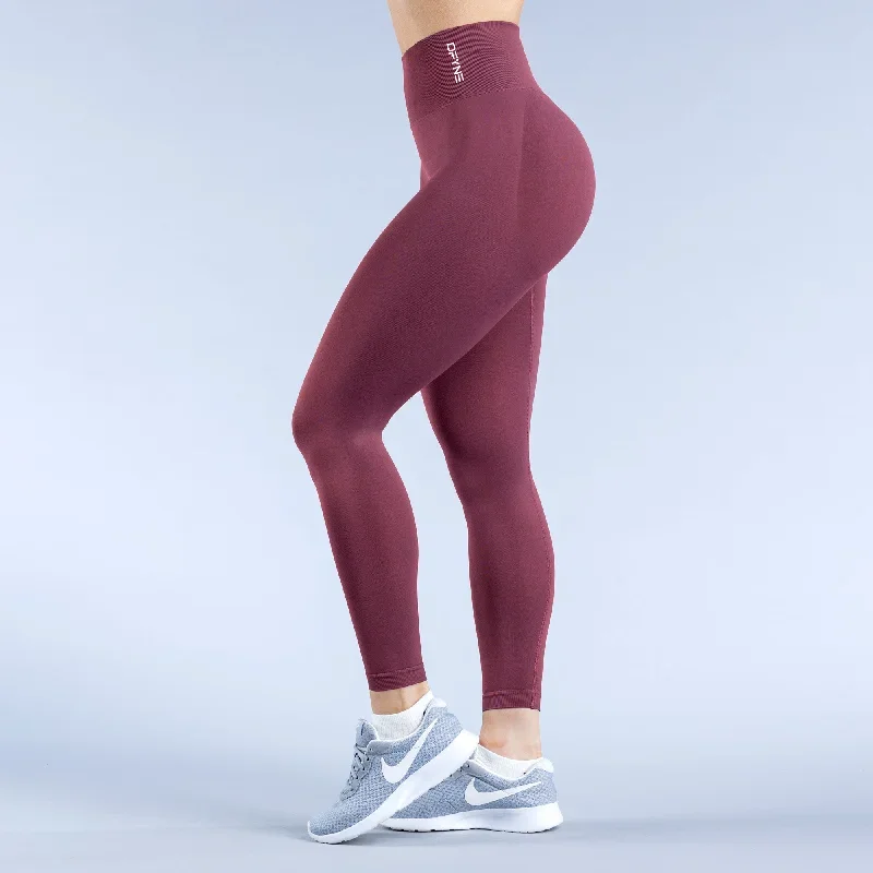 dfyne-dynamic-burgandy-leggings-220401