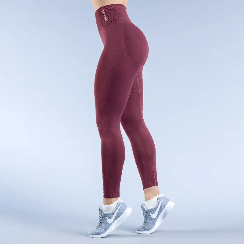 dfyne-dynamic-burgandy-leggings-220401