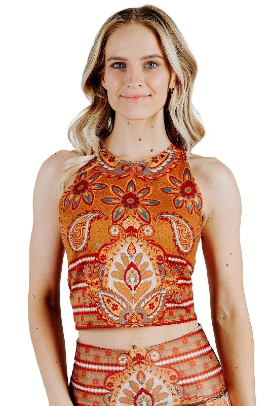 Reversible Knot Top in Rad Paisley