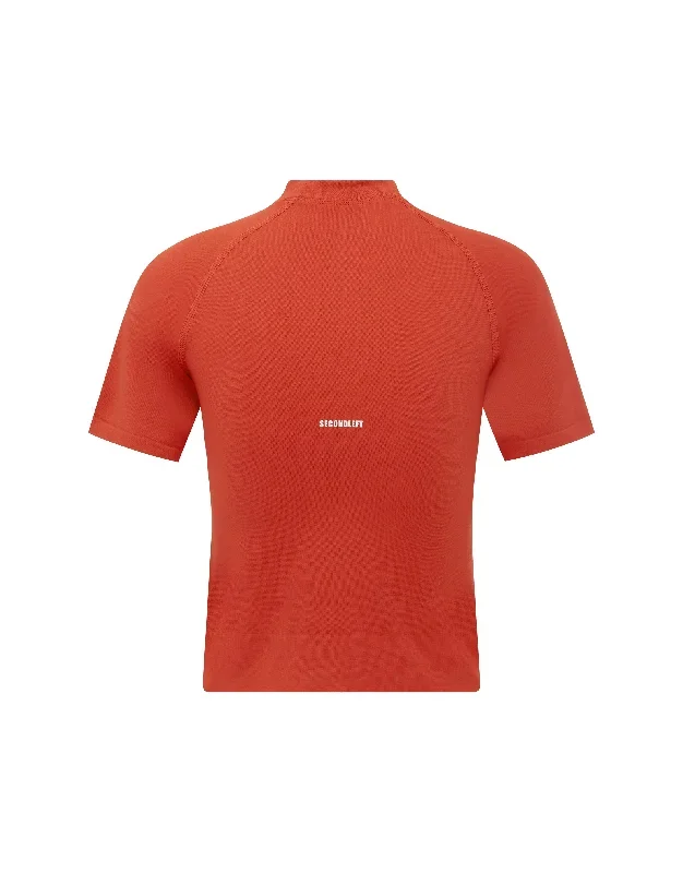 sl-seamless-high-neck-tee-red