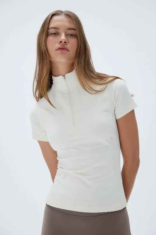 ultimate-short-sleeve-quarter-zip-top-marshmallow-white