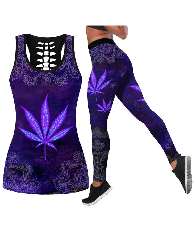 Purple Maple Leaf Set