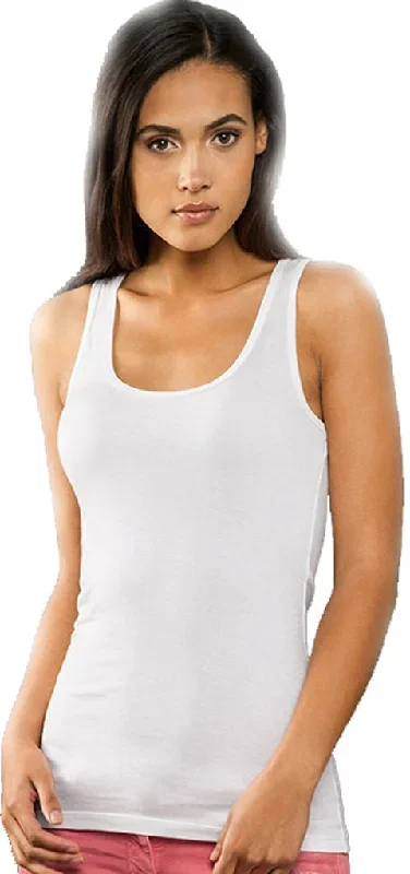 Womens Micro Jersey Yoga Tank Top - Made in USA